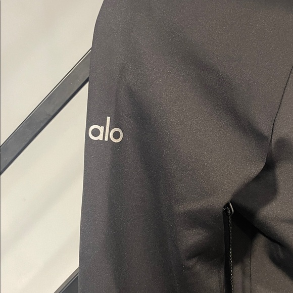 ALO Airlift Winter Warm 1/4 Zip Long Sleeve NWT XS Black Compression Ski Fleece - Picture 7 of 10